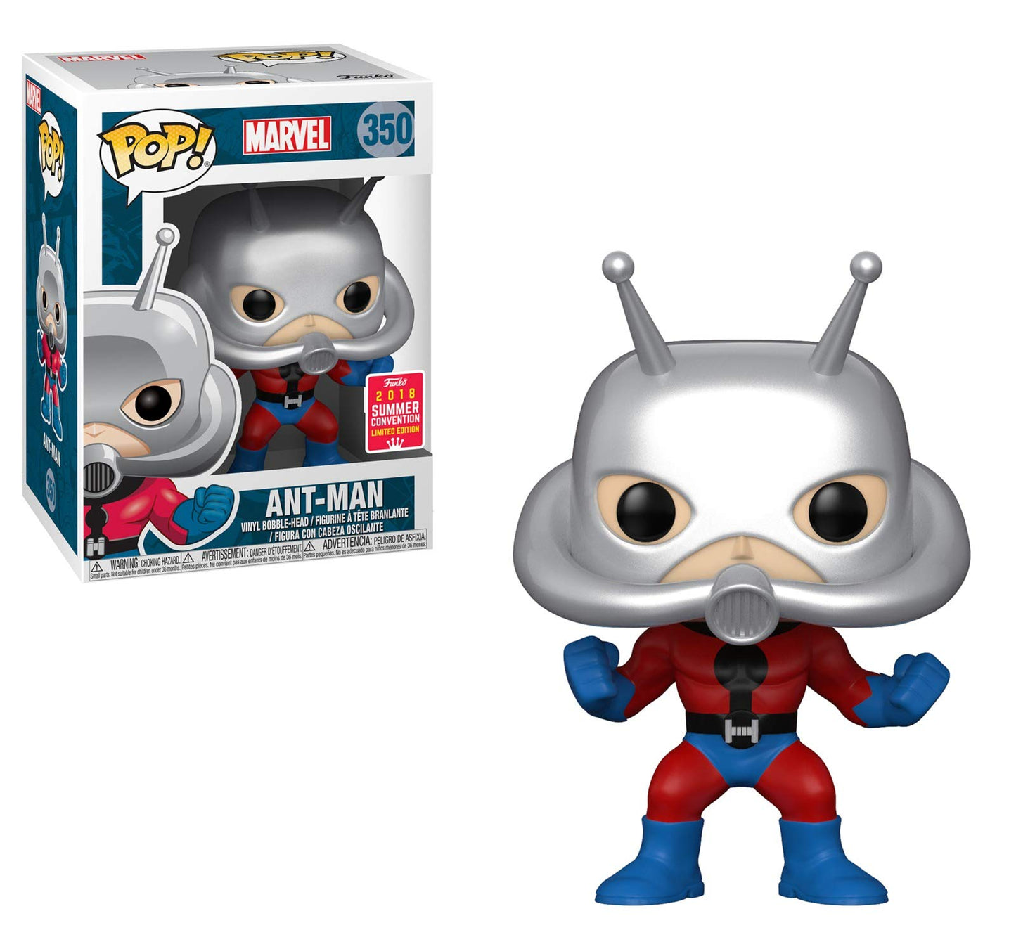 Funko Pop! Marvel #350 Classic Ant-Man (2018 Summer Convention Exclusive)
