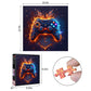 1000pcs Jigsaw Puzzle for mature-themeds - Ice and Fire Gamepad Design  Large Puzzle Toy mature-themed Game Gift - Family Interactive Game Puzzle DIY Game Room Decoration Brain Challenge Gift