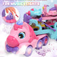 Lehoo Castle Toddler Girl Toys, 2 Year Old Girl Toys with Lights & Music, Toddler Toys 2-3, Unicorn Toys Girl Cars for Toddlers