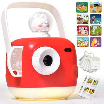Kokodi Kids Story Projector For Toddlers, Book Projector With Educational Cards Toys For Boys Girls 1-6 Years Old, Story Telling Toys For Kids With Nightlight, Birthday Gifts For Kids