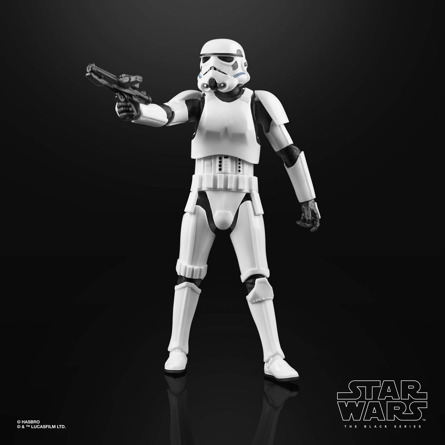 Star Wars The Black Series Imperial Stormtrooper Toy 6-Inch-Scale The Mandalorian Collectible Action Figure, Kids Ages 4 And Up