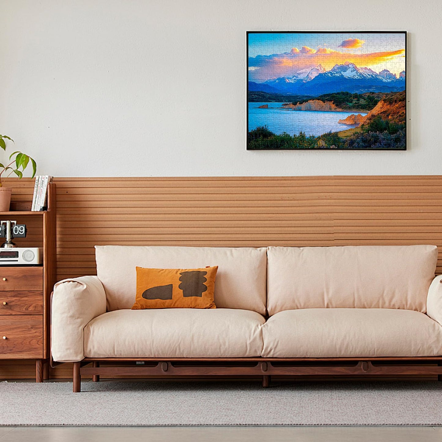 500 Pieces Puzzles for mature-themed  Jigsaw Puzzle 500 Piece for Kids Seniors Puzzle Mountain Lake  Challenging Puzzle Gift for Mom Dad Friend Family Activity Games Nights Home Decor Wall Art 20.5x15IN