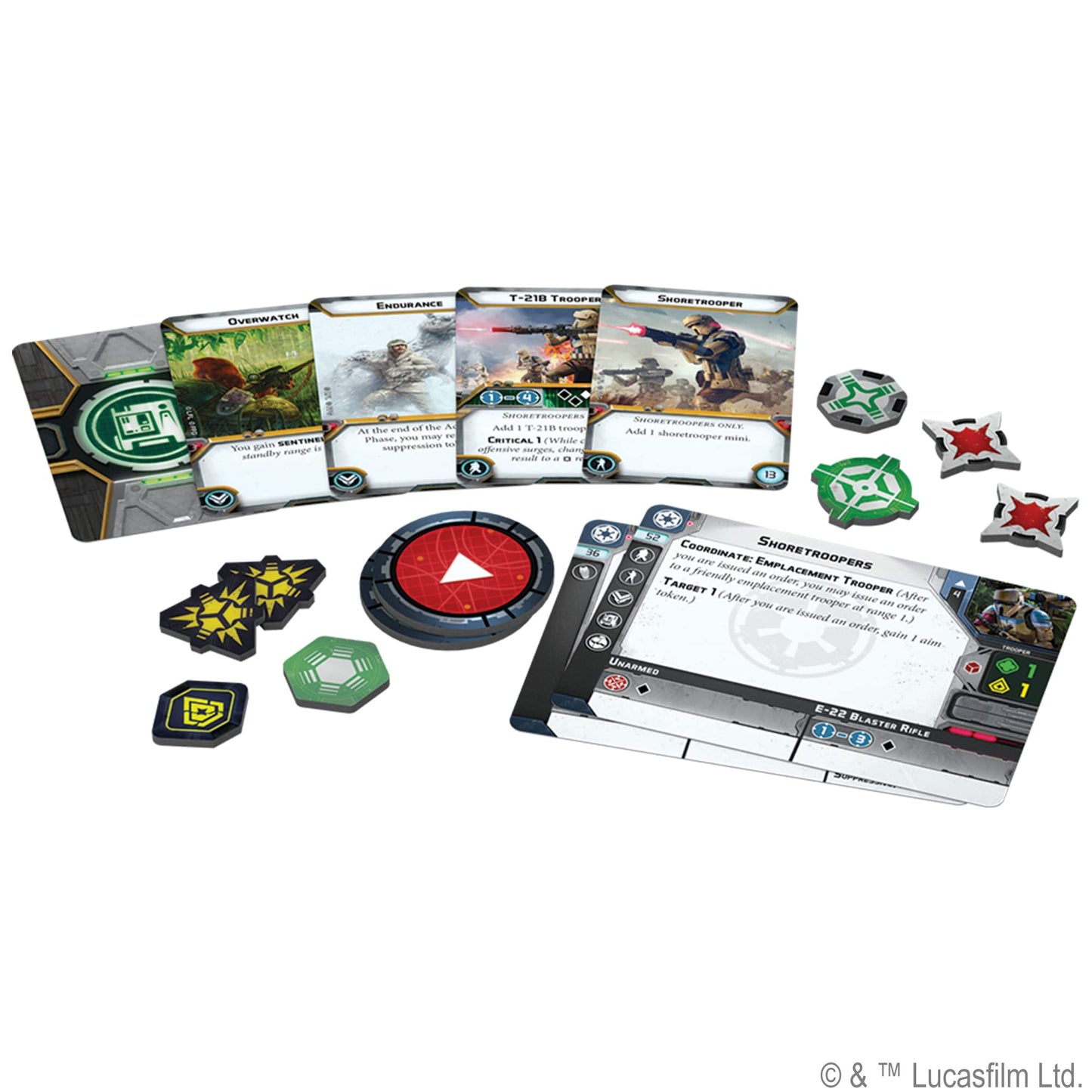 Atomic Mass Games Star Wars: Legion Imperial Shoretroopers Unit Expansion - advanced Troopers! Tabletop Miniatures Game  Strategy Game for Kids and mature-themeds  Ages 14+  2 Players  3 Hour Playtime  Made
