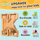 SummiDate Wooden Letter Piggy Bank for Kids| Piggy Bank for Boys Girls Toddler| Alphabet K Money Bank| Wood Coin Bank Personalized Birthday Gift for Kids (K)