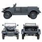 BEEZRC RocHobby 1/12 RC Crawler Kubelwagen Type 82 Model Car RC Car 8Km/h Hobby RC Crawler RC Cars Remote Control Car Nostalgia