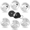 3 Pieces A Little Pocket Hug Tokens Keepsake Those We Love Don'T Go Away Sympathy Quotes Stainless Steel Coin Sign Double Sided