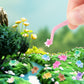 WOZADU 300 PCS Tiny Turtles for Crafts Luminous Mini Resin Turtles Dollhouse Miniatures Mini Animals for Fairy Garden Micro Landscaping Decoration