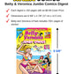 Archie Comics Betty And Veronica Digest 4-Pack