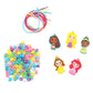 Disney Princess Necklace Activity, 160-Piece Jewelry Making Kit, Preschool Arts and Crafts, Kids Toys for Ages 3 Up
