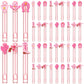 Shappy 60 Pcs Western Cowgirl Bubble Wands Bulk Mini Bubble Wands Party Favors Small Bubbles Birthday Party Gift for Novelty Gif