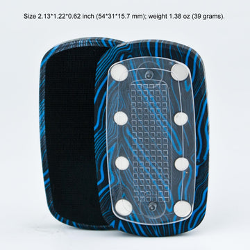 DjuiinoStar Silent Fidget Slider (Glass Fiber + PC Resin)  CNC Machined Free-Floating Push Slider  Addictive Magnetic Toy  Help to Relieve Stress  Best Gift for Fidget Fans DFS-54