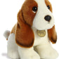 Aurora® Adorable Miyoni® Tots Basset Hound Pup Stuffed Animal - Lifelike Detail - Cherished Companionship - Brown 11 Inches
