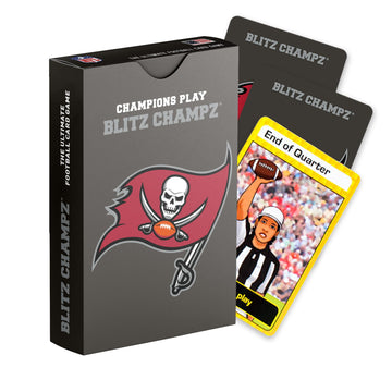 Blitz Champz Tampa Bay Buccaneers - Official NFL Playing Cards & Buccaneers Gifts for Men & Women, Fun Travel Card Games for Adu