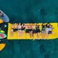 Yaciente 18' Lily Pad Floating Mat, Tear-Resistant Floating Water Mat For Lake, Floating Pads For Recreation Pool, Lake, 7 Color