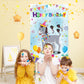 Eaezerav Pin The Tail On The Donkey Birthday Party Game With 50 Pcs Tails Large Donkey Games Poster For Kids Birthday Party Supp