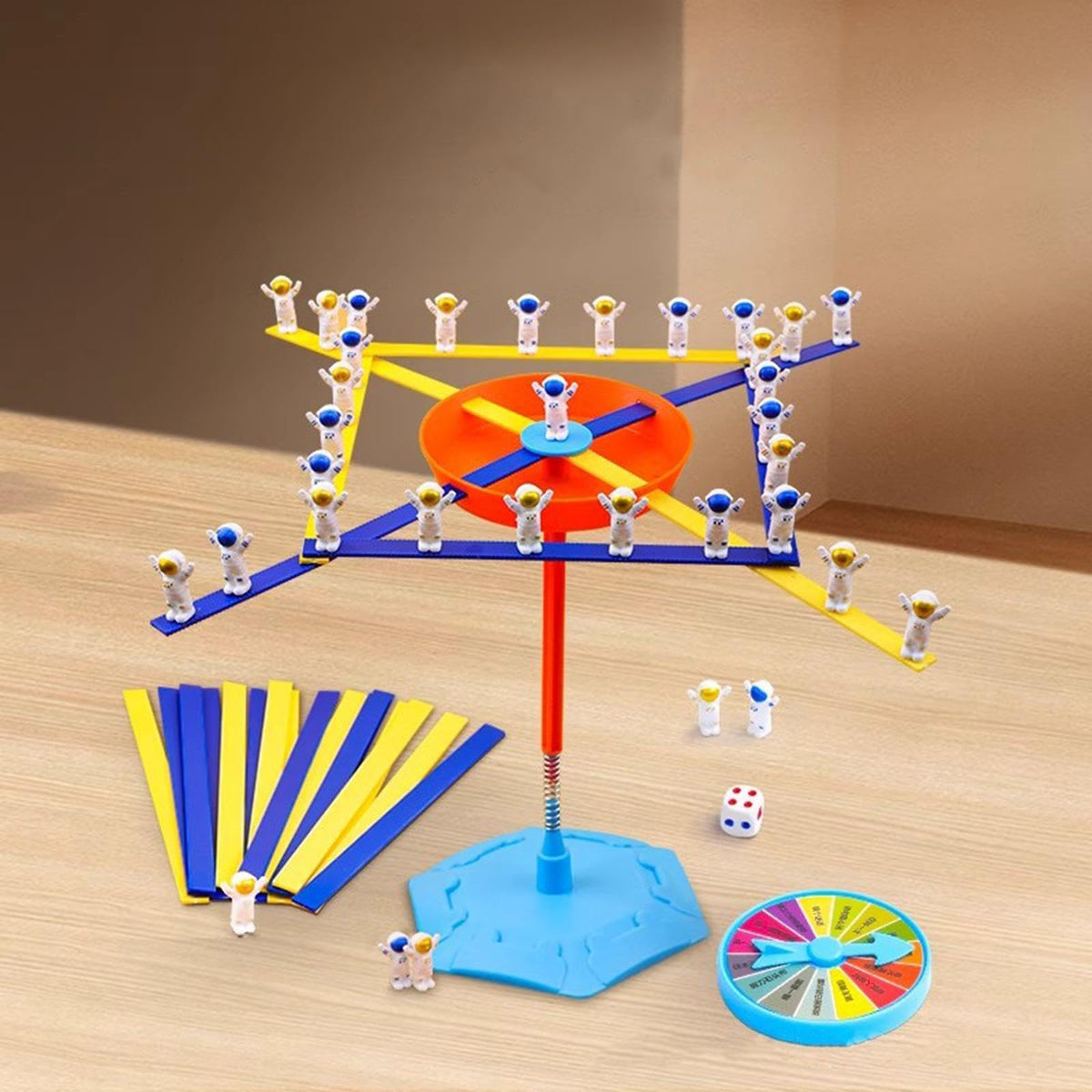 Merishopp Astronaut Stacking Balance Develop Motor Skill For Children Girls Boys Party| Baby Learning Toy | Infant Activity Toy 
