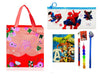 Kobbet Polyester 6Pcs Avenger Theme Party Favor Return Gift Set For Kids In Bulk Birthday Return Gift Set Avenger Pencil Pouch B