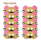 Jtnohx Felt Animal Masks, 10 Pcs Halloween Mask, Animal Costume For Birthday Party Supplies (Mouse Mask)