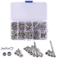 Lordhardware 205Pcs Rc Crawler Car Screw Tool Kit Diy Accessories Parts For 1/10 1/8 Rc Car Truck