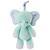 Gund Baby Safari Friends Elephant Pull-Down Musical Plush, Travel Friendly Sensory Toy With Stroller Loop For Ages 0 And Up, Blu