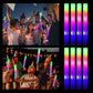 Glow Sticks Bulk, 56 Pcs Led Foam Glow Sticks, Christmas Party Favors With 3 Modes Colorful Flashing, Glow In The Dark Party Sup