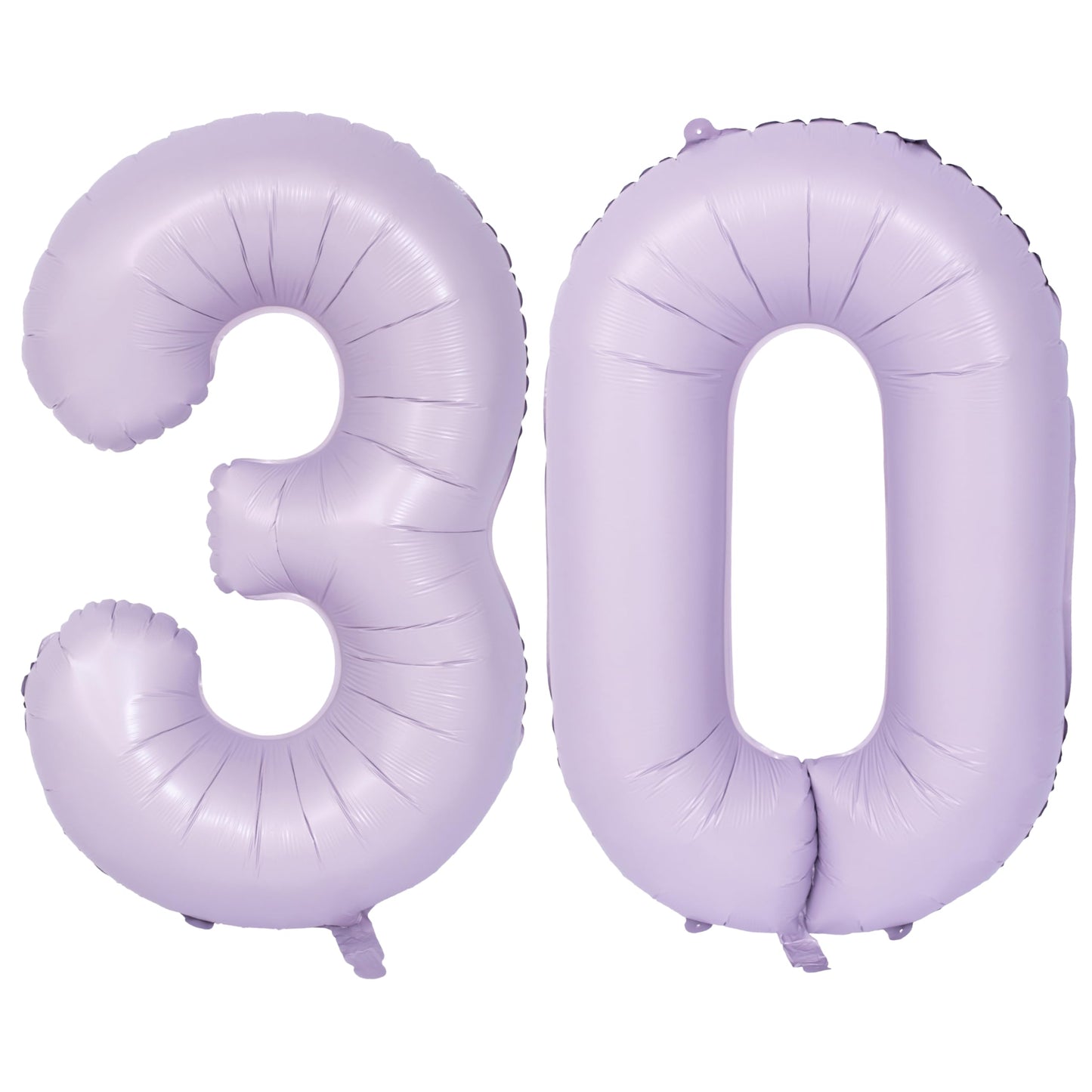 40 In Matte Purple Number Balloons Helium Foil Mylar Balloon Birthday Party Banquet Decoration Digital 30