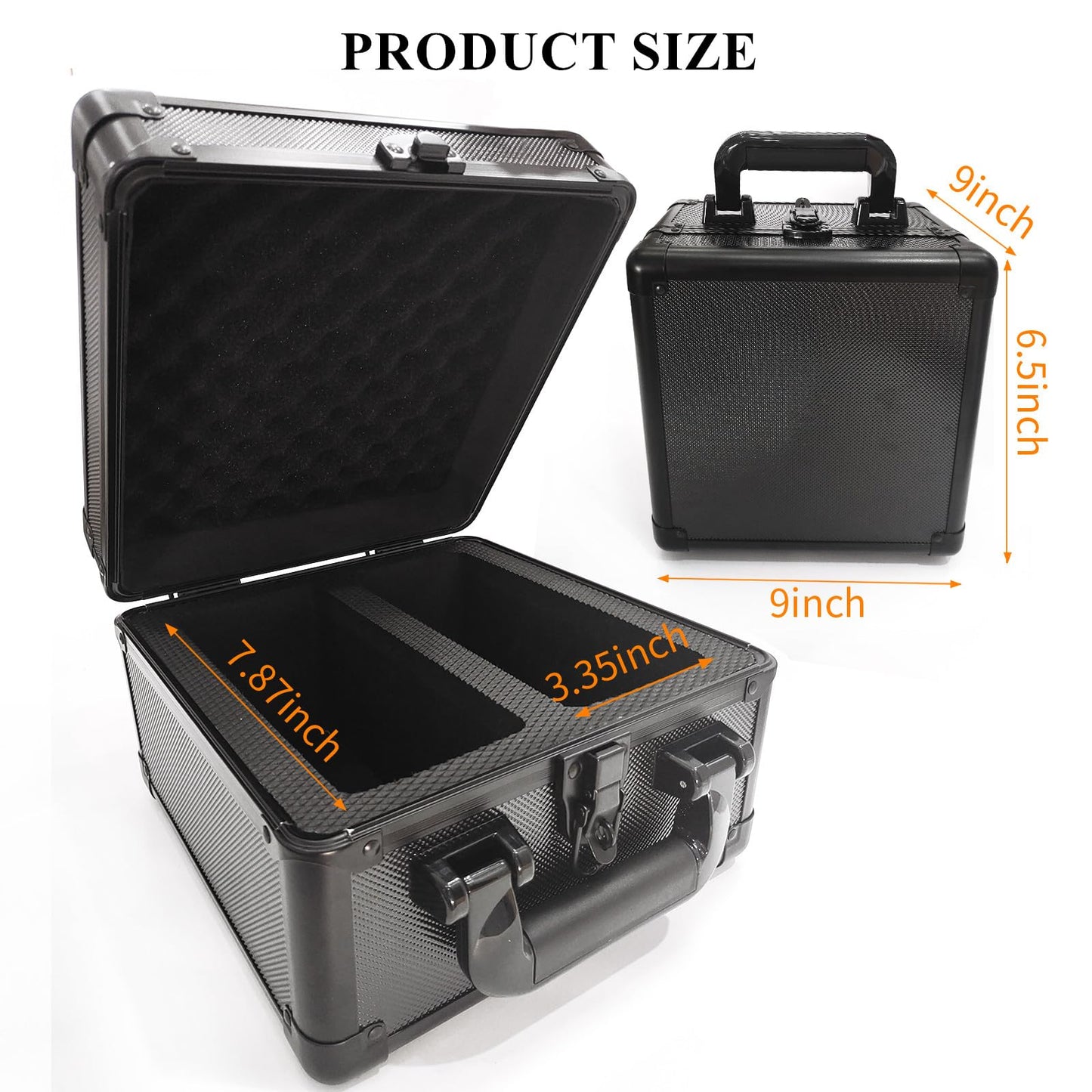 Wutonmu Graded Card Storage Box, Psa Storage Case Compatible With 90 Card Slabs, Toploaders Storage Case, Trading Card Box For G