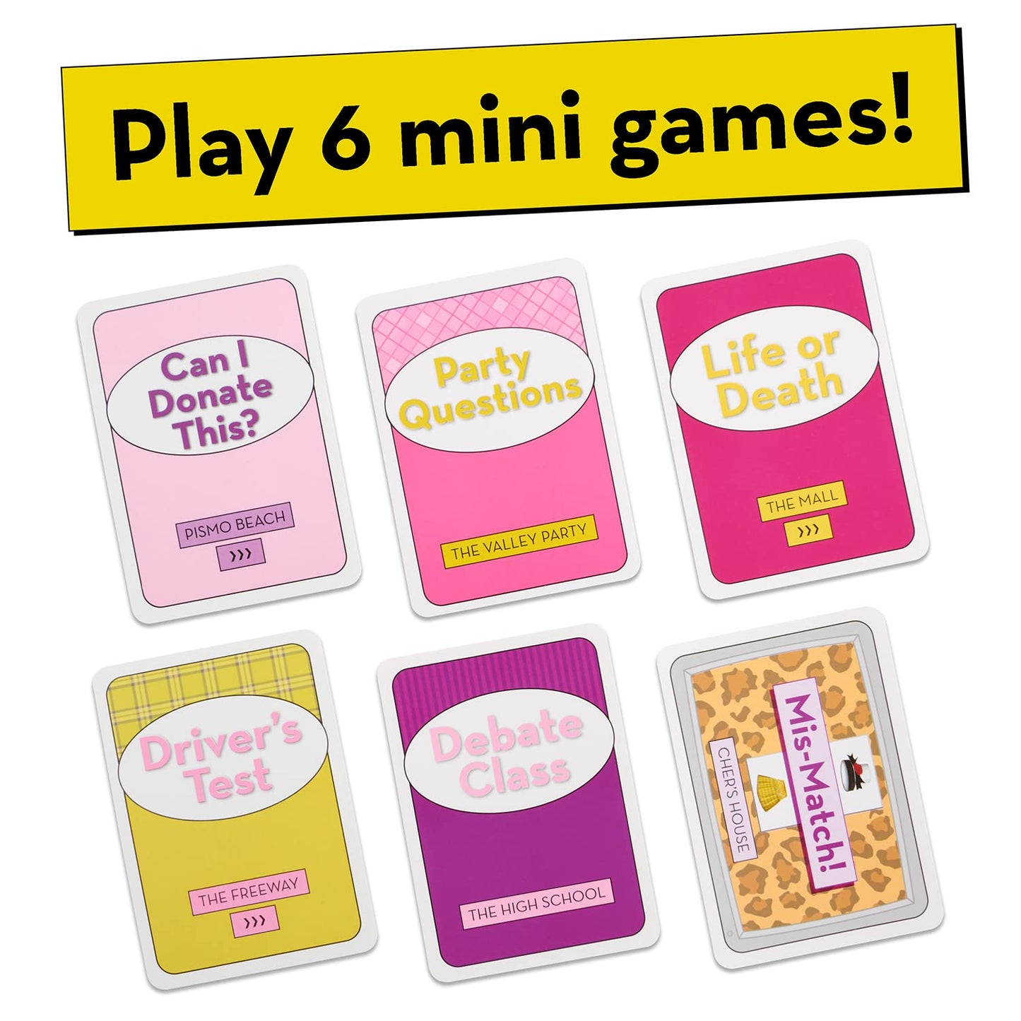 Clueless Clueless Party Game - Ugh as if! Edition - Board Game for Adults - Multicolored - Model WILD-472 - Fun for Parties
