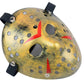 Gmasking Horror Halloween Costume Hockey Mask Party Cosplay Props (Thicken-yellow)