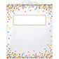 Ashley Productions Hanging Confetti Pattern Storage/Book Bag, 10.5 x 12.5, 6 Per Pack, 2 Packs