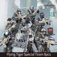 YEIBOBO ! Special Forces Mini Action Figure with Military  and Accessories (Flying Tigers Team XJ-822)