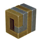 Bepuzzled |Coil Hanayama Metal Brainteaser Puzzle Mensa Rated Level 3, For Ages 12 And Up