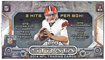Topps 2014 Strata Nfl Trading Cards Hobby Box