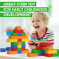 Wyswyg Large Classic Building Blocks Set, 70 Pieces Blocks In 5 Colours, Compatible With Duplo And Top Brands Building Block - I