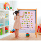 Chefan Fruits And Vegetables Felt Board Pieces, Precut Flannel Board Pieces, Felt Figures Sets Flannel Graph Educational Learnin