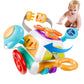 GZSDLL Montessori Busy Cube for Toddlers,Car Travel Toys Busy Board Activity Cube,Kids Educational Birthday Gifts Sensory Baby T