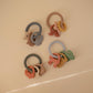 mushie Silicone Teething Ring Toy - Western Color - Model MTR-103 - Safe and Stylish Baby Teether