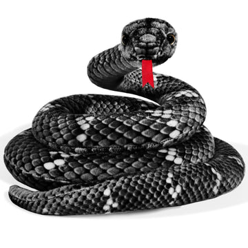 Mgztthw Snake Plush, Stuffed Snake Animal, 80In Large Toy Snakes For Kids, Giant Stuffed Animals Snake, Lifelike Plush Snake For