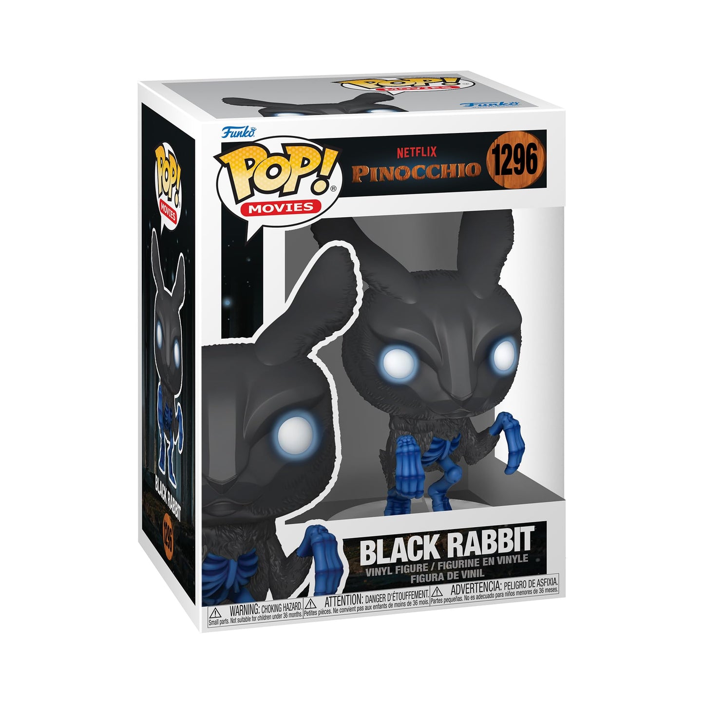 Funko Pop! Movies: Netflix Pinocchio - Black Rabbit