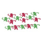 Hasbro Gaming Barrel of Monkeys Candy Cane Holiday Edition Game for Kids 3+, Brown Plastic, Model E5529