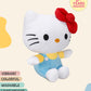 Hello Kitty In Yellow And Blue Dungree