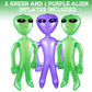 BBTO 3 Pcs Alien Inflates Inflatable Jumbo Alien Blow up Toy for Party Decorations, Halloween, Birthday, Theme Party(35 Inch,Gre