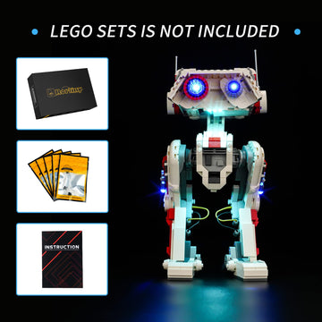 Rorliny Led Light Kit For Lego Star Wars Bd-1 75335 Toy Building Set, Remote Control Version Lighting Set Compatible With Lego 7