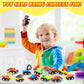 15 Pieces Mini Construction Car Toys Small Truck Toy Kit Mini Pull Back Vehicles Excavator Truck Tractor Kids Party Favors Pinat