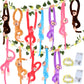 Gemscream 12 Pcs 20 Inch Hanging Monkey Stuffed Animal Stuffed Monkey Plush Toy With 2 Pcs Hanging Artificial Ivy Vines 2 Pcs 20