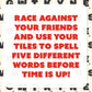 Dabble Word Game - Educational Memory & Spelling Game for 2-4 Players, Ages 8+, Blue, Plastic - Model INI-DAB-002