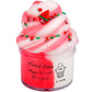 Cloud Soft Slime with Watermelon Charms - Super Non-Sticky  Scented for Girls & Boys (8 oz/200 ml) - Stress Relief Toy for Kids Education & Birthday Gifts