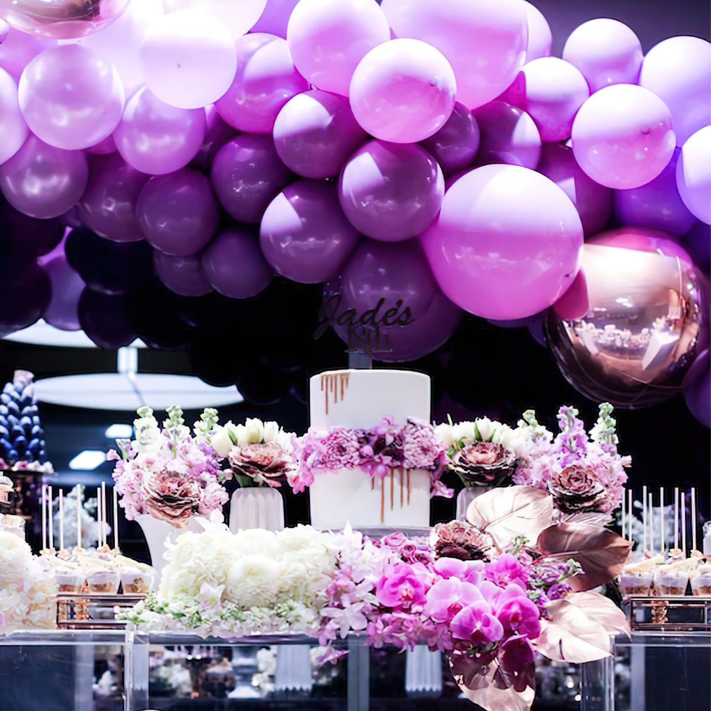 PartyWoo Purple Balloons, 70 Pcs 12 Inch Pastel Purple Balloons, Lilac Balloons, Violet Balloons, Purple Metallic Balloons for P