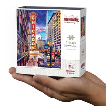 Chicago Downtown by Boardwalk - Personal Puzzle - 210 Piece