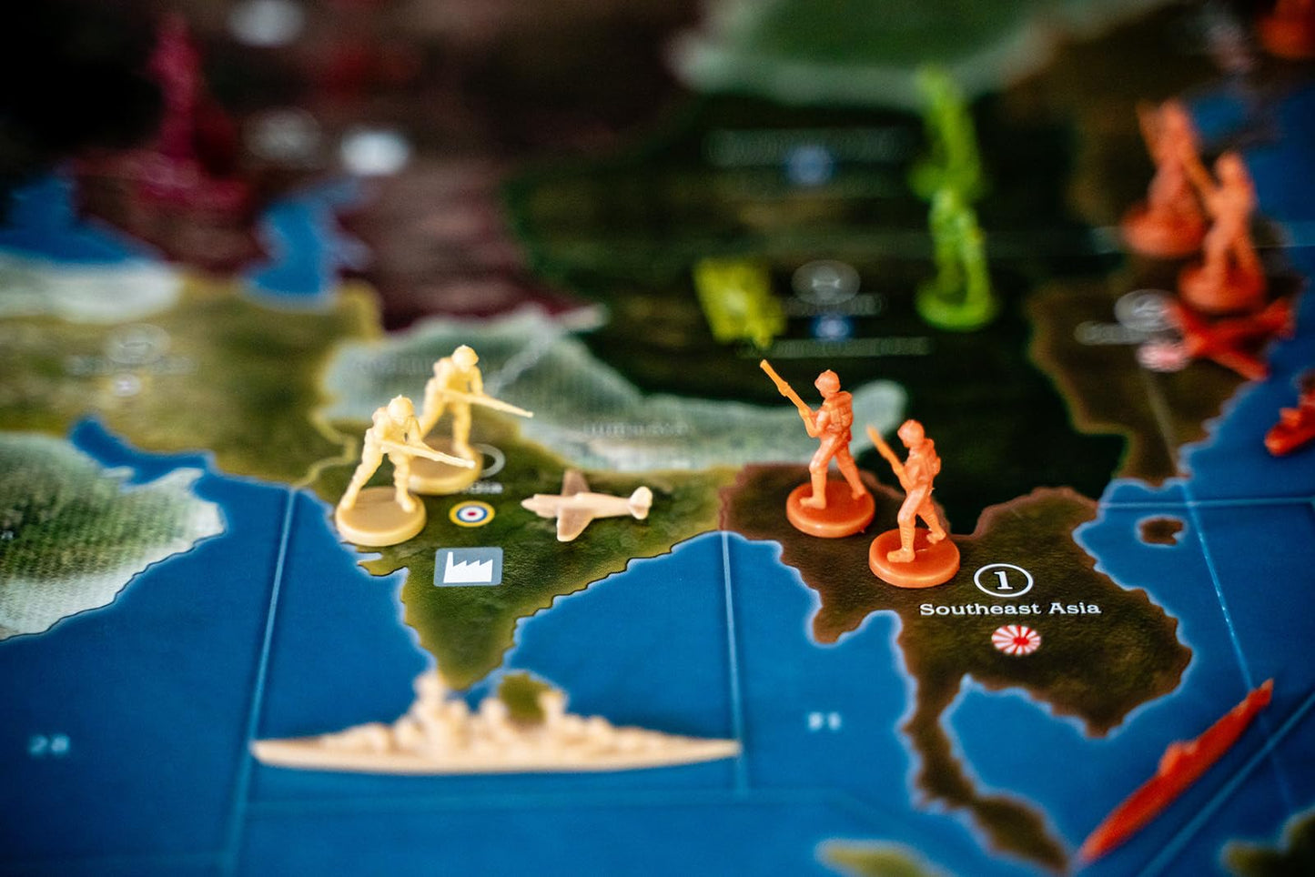 Renegade Game Studios Axis & Allies: 1941 WWII Strategy Board Game, 2-5 Players, Ages 12+, Cardboard, Model RGS02553